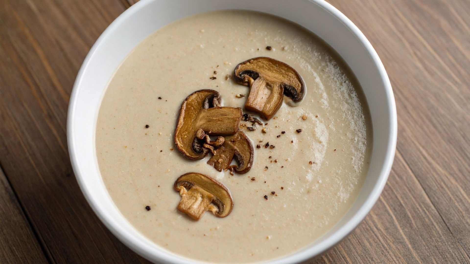 شوربة فطر بالكريمة